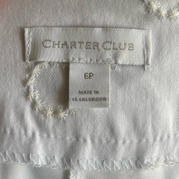 •Charter Club• NWT Pull-On Cambridge Skort - Size 6P - Picture 2 of 10